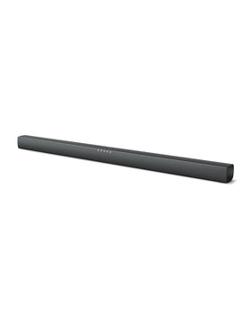 Philips B4208 soundbar front view: compact and powerful TV audio.