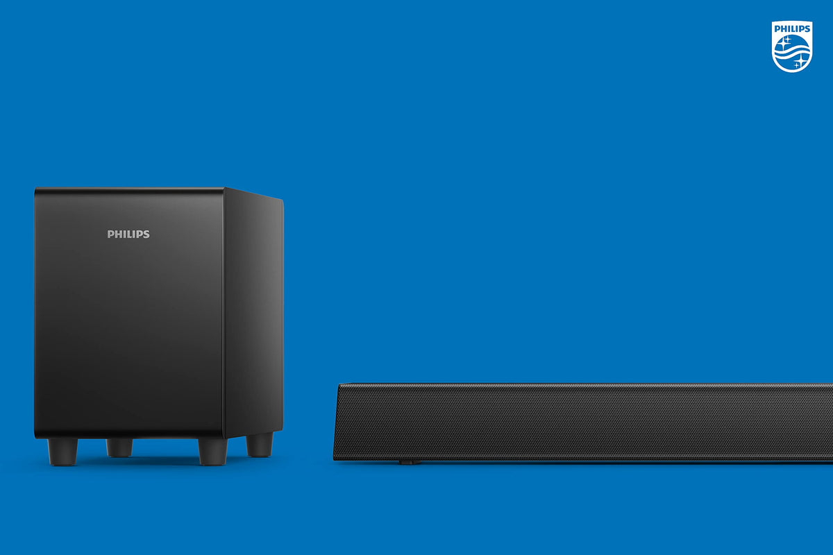 HDMI ARC and optical ports on Philips B5306 for simple TV connections