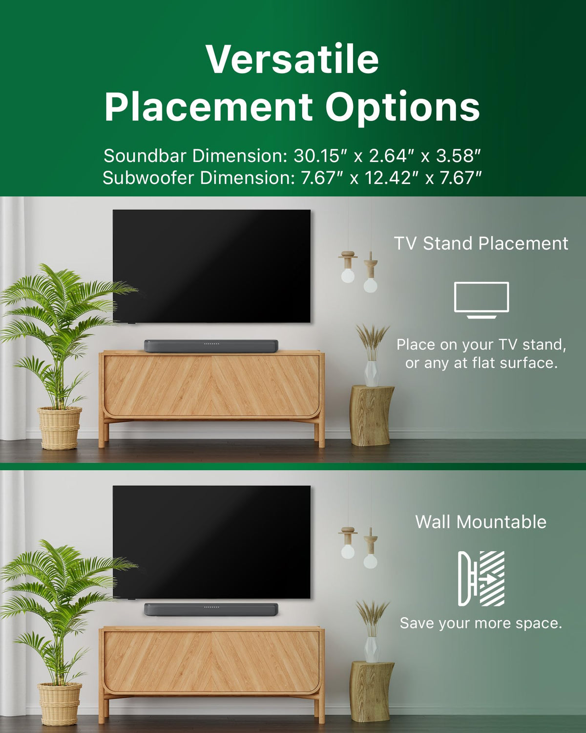 PHILIPS B5309 DTS Virtual:X enabled for virtual 3D sound