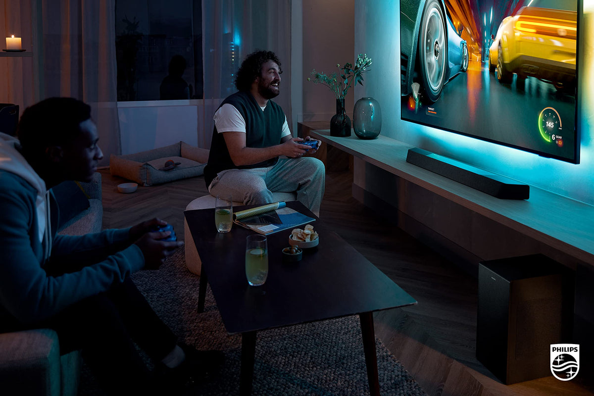 PHILIPS B8907 streaming via AirPlay and Bluetooth for easy playback