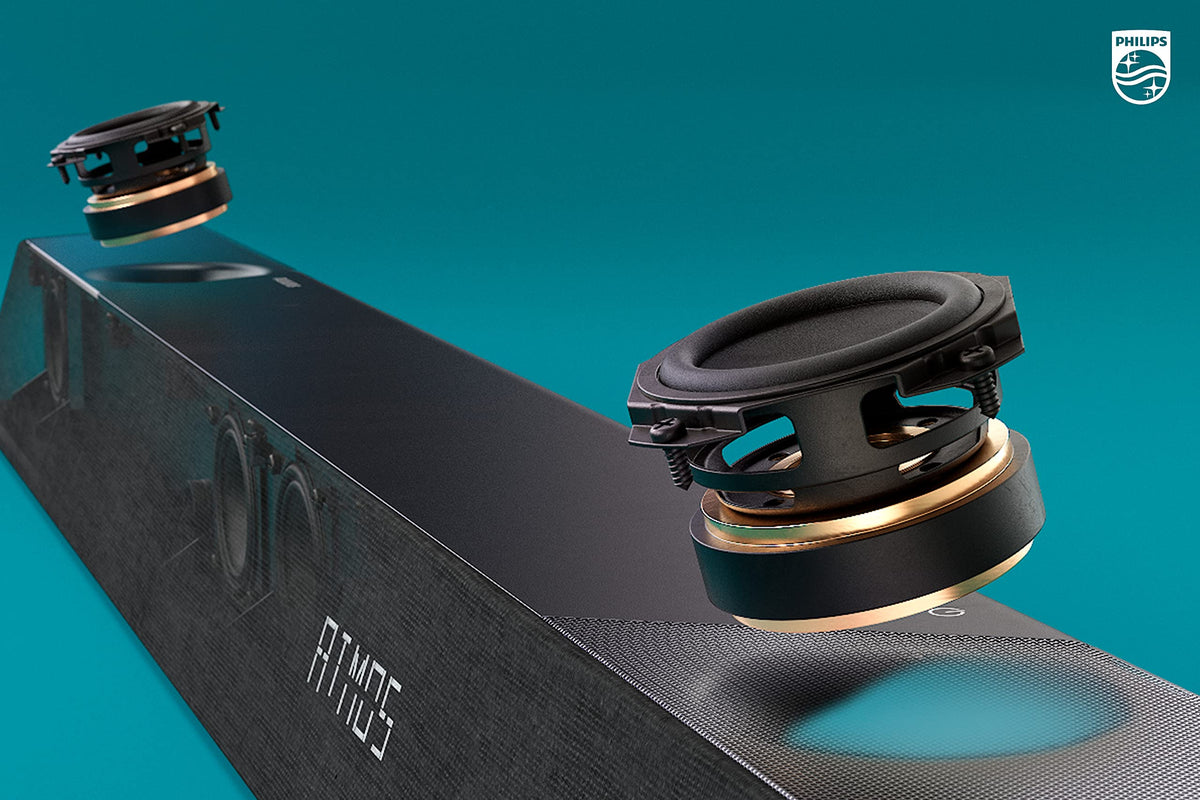 PHILIPS B8907 wall-mount included for flexible placement