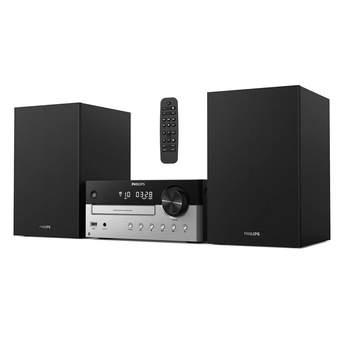 PHILIPS Bluetooth stereo system main unit with 60W output for room-filling sound