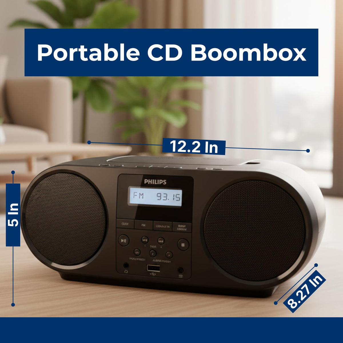 Philips boombox app control enables remote playback and EQ tweaks