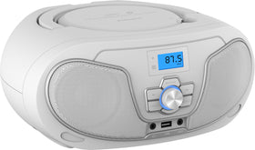 PHILIPS CD Player Boombox front view with bold stereo sound
