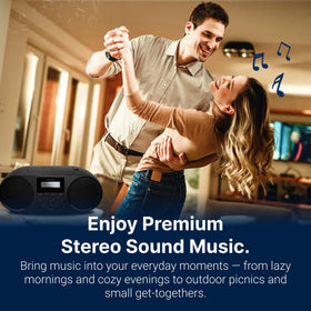 Philips CD RW MP3 playback offers versatile media options