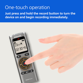 PHILIPS DVT1170 360° microphone close-up capturing room audio evenly