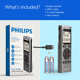 PHILIPS DVT1170 screen displaying time-stamped file for simple organization