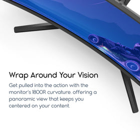 Curved ultrawide 34-inch display enhancing immersive multitasking