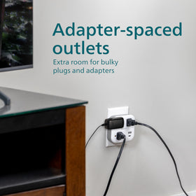 PHILIPS EZFit USB-C port close-up highlighting modern device compatibility.