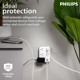PHILIPS EZFit 900 Joules surge protection guards equipment