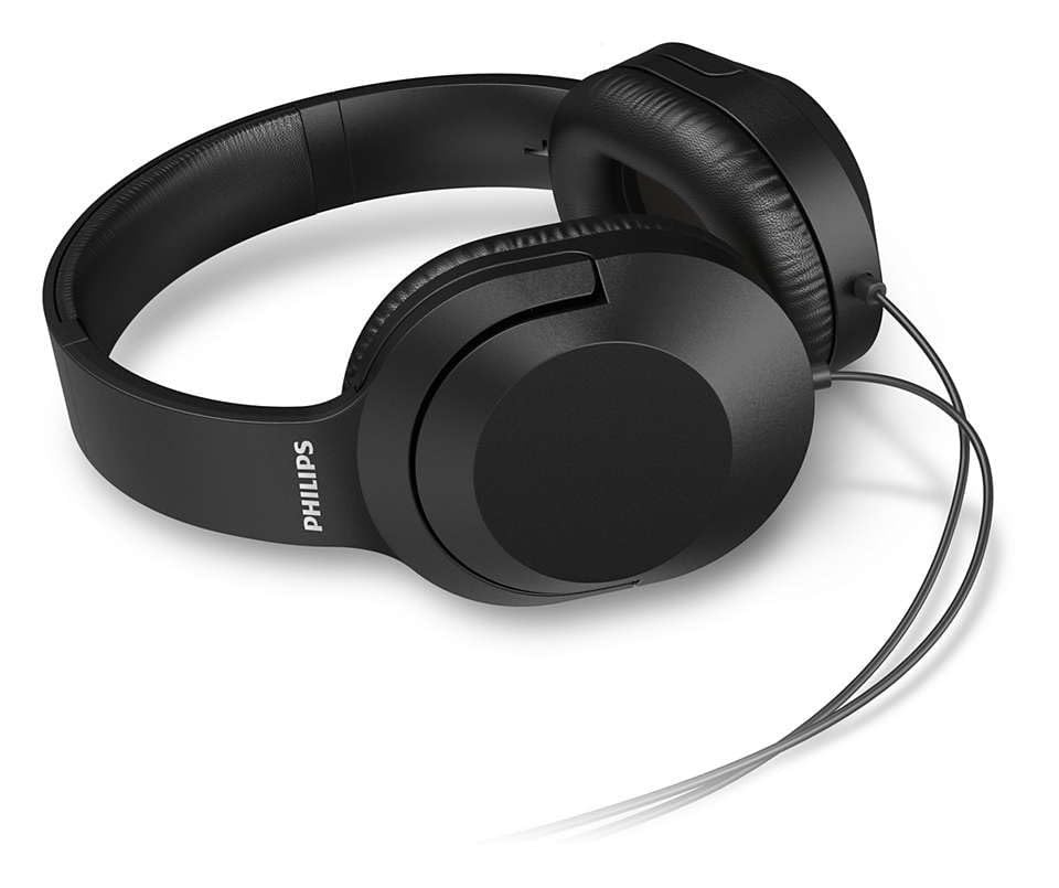 Philips H2005BK/00 adjustable headband for a comfortable fit all day.