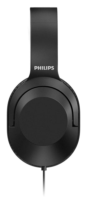 Philips H2005BK/00 cushioned ear cups for long listening comfort.