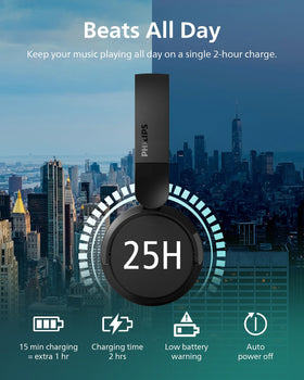PHILIPS H3209 Bluetooth 5.3 for stable wireless connections.