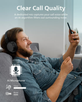 PHILIPS H3209 foldable earcups for compact storage.