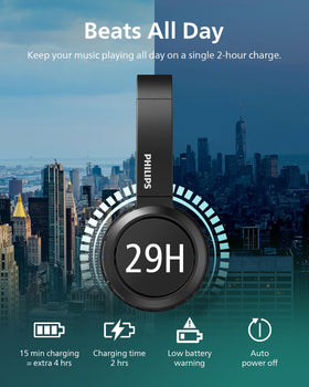 PHILIPS H4205 offers up to 29 hours of playtime on a charge