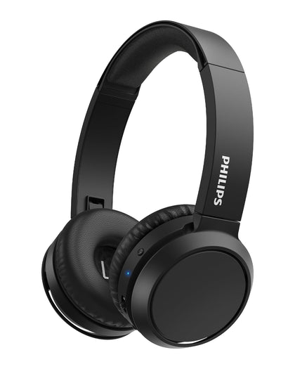 PHILIPS H4205 bass boost button enhances listening with deeper bass