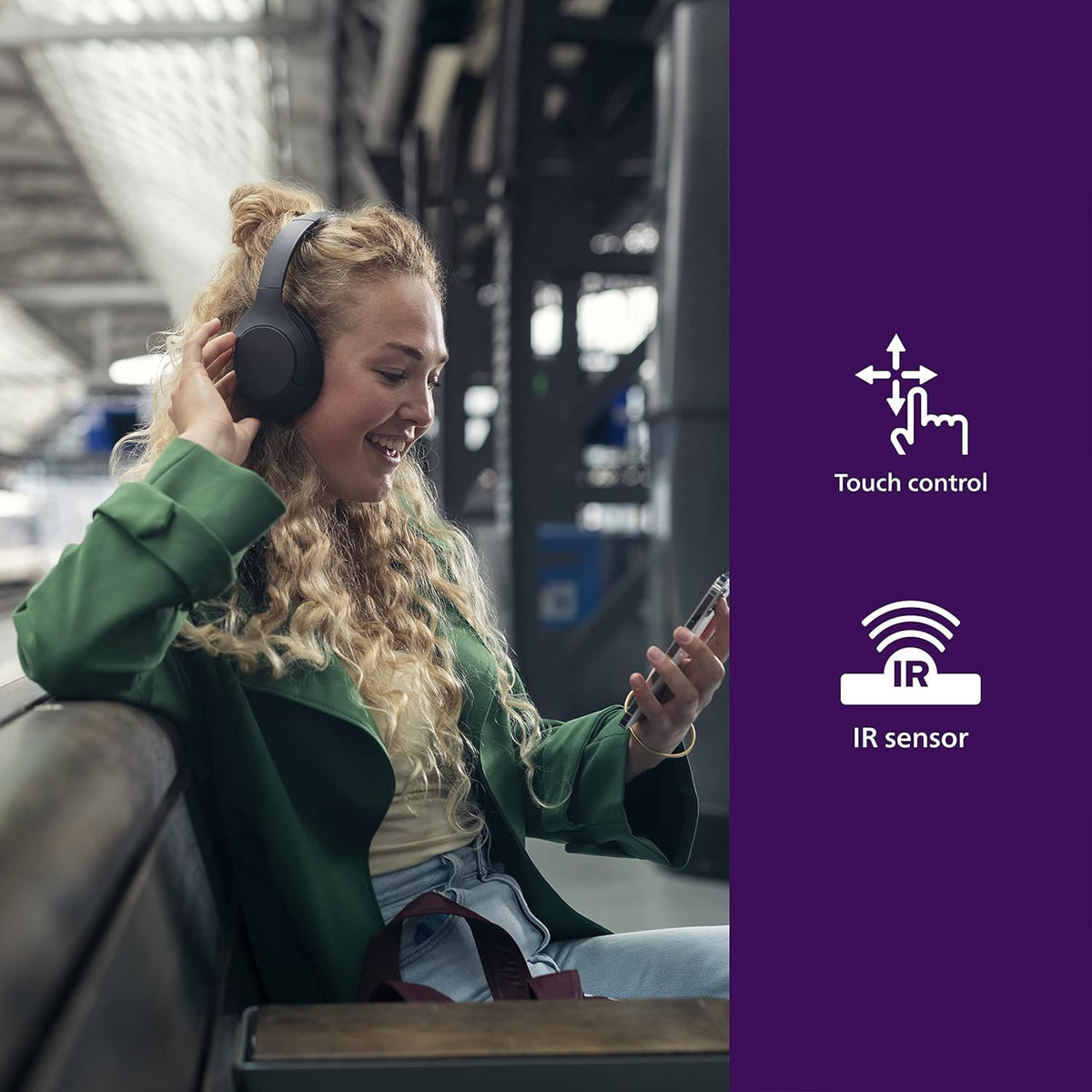 PHILIPS H8506 with active noise cancellation delivers immersive sound detail.