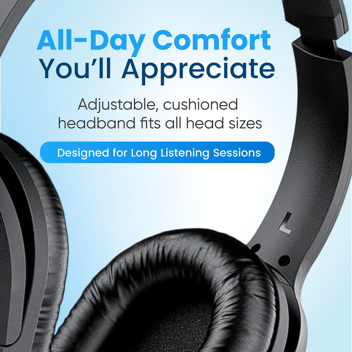 PHILIPS headphones with 3.5mm plug and 6.3mm adapter for versatility