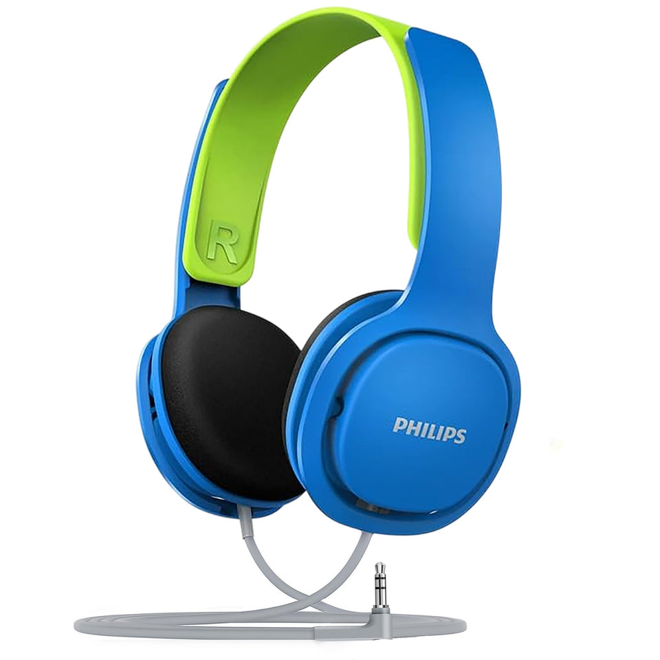 PHILIPS Kids Headphones with ergonomic adjustable headband for growing kids