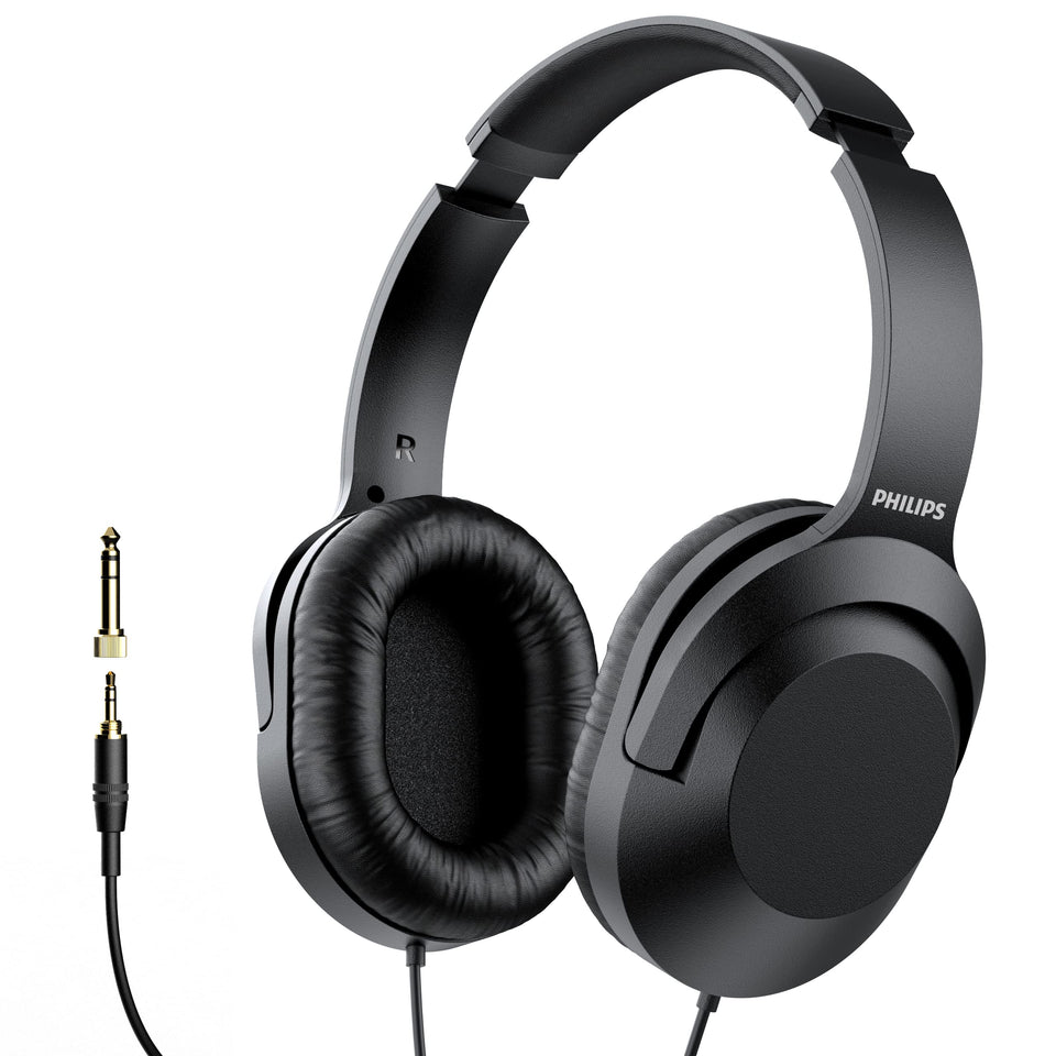 PHILIPS over-ear headphones with 40mm drivers for crisp sound