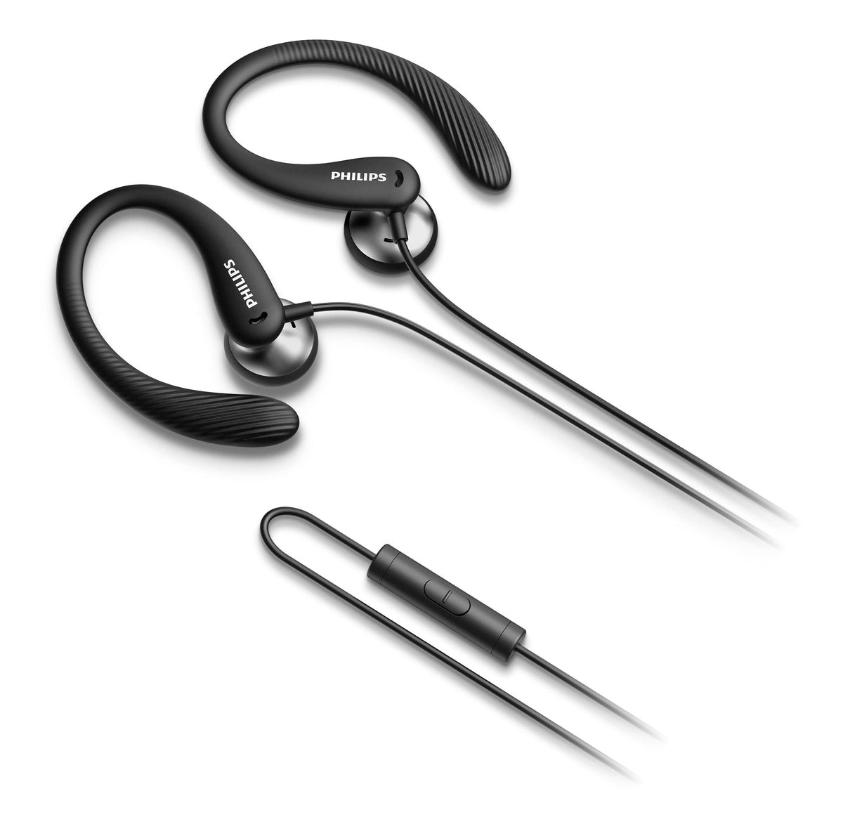 PHILIPS over-the-ear earbuds balanced-sound-20-20k for clear audio.