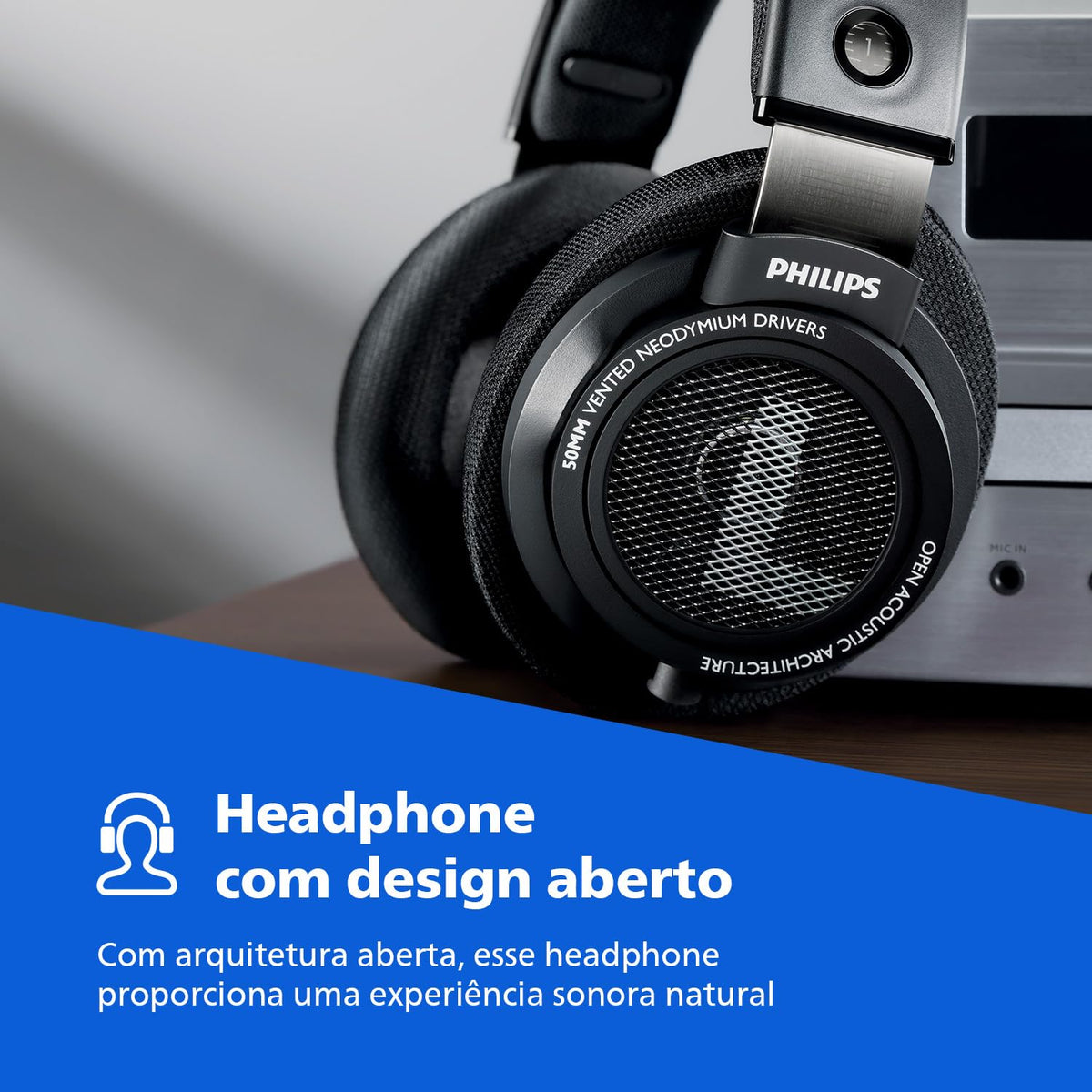 PHILIPS SHP9500 double-layer headband cushion reduces fatigue