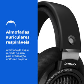 PHILIPS SHP9500 gold-plated cable for reliable connections