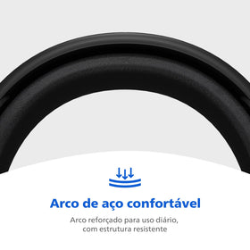 PHILIPS SHP9500 steel-reinforced headband for durability and secure fit
