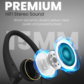 PHILIPS SHS3200BK ergonomic design image emphasizes comfort over long listening sessions.