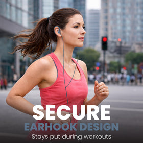 Philips SHS3200BL ergonomic design emphasizes comfortable long-term wear.