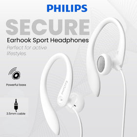 15mm driver detail provides balanced sound in Philips SHS3200WT