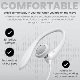 1.2m wired cable ideal for outdoor use and movement
