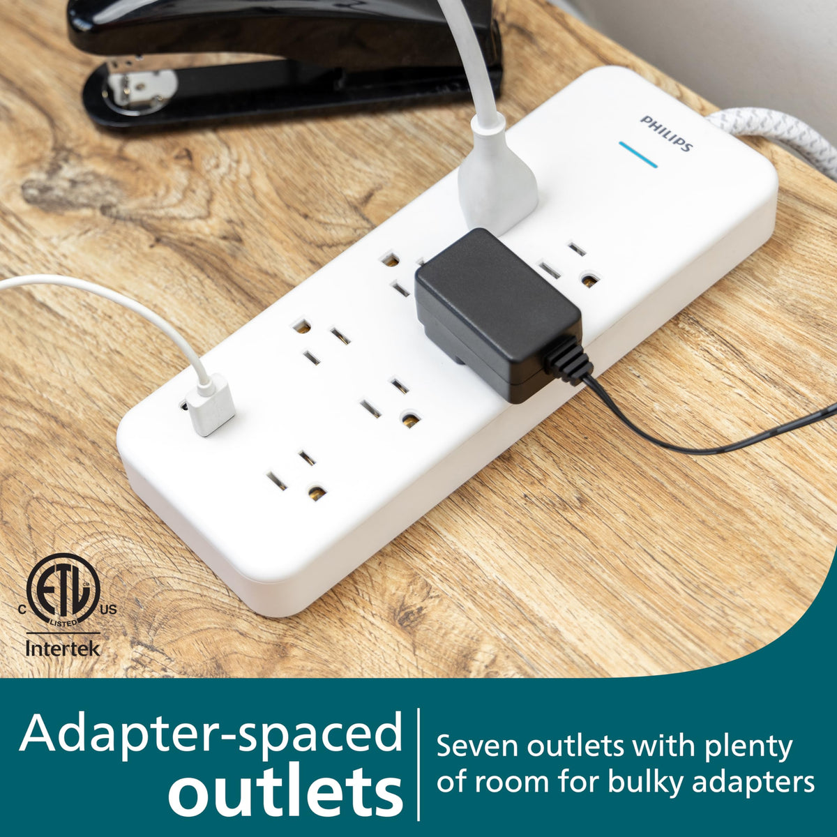 PHILIPS SPP3983W/37 USB-C port for fast device charging