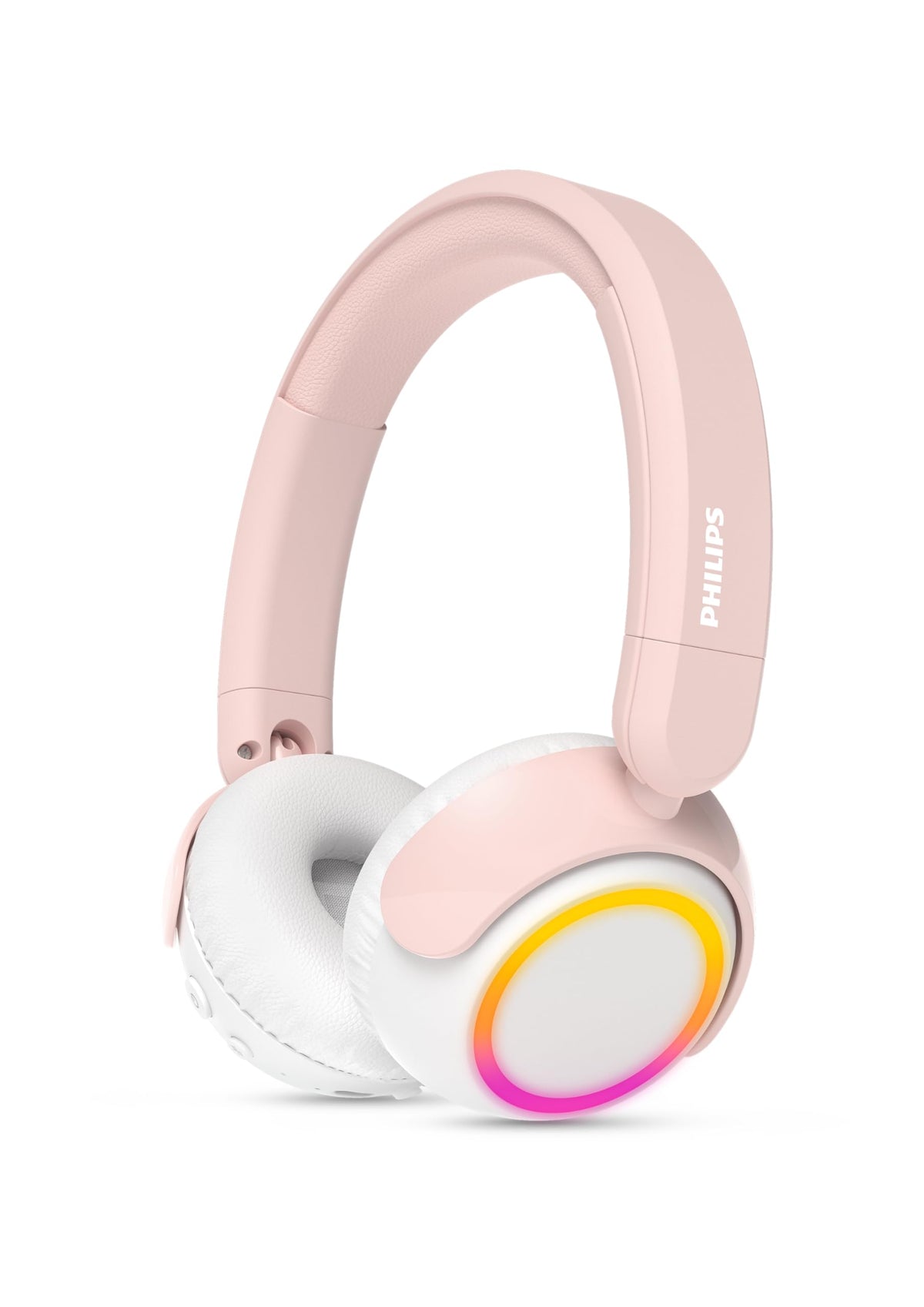 Philips TAK4200 headphones with LED earcups for fun, safe listening on the go.
