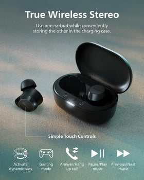 PHILIPS TAT1219 fingertip using touch control for easy playback