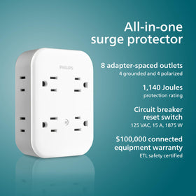 PHILIPS product label and specifications clear view giving buyer confidence in ratings
