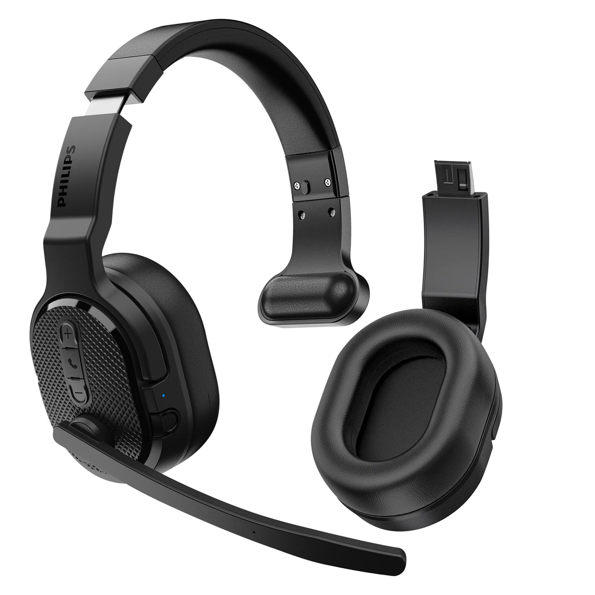 Philips Trucker Headset with noise-canceling mic for clear road calls