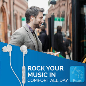 PHILIPS USB-C earbuds 3-button inline remote for music and calls