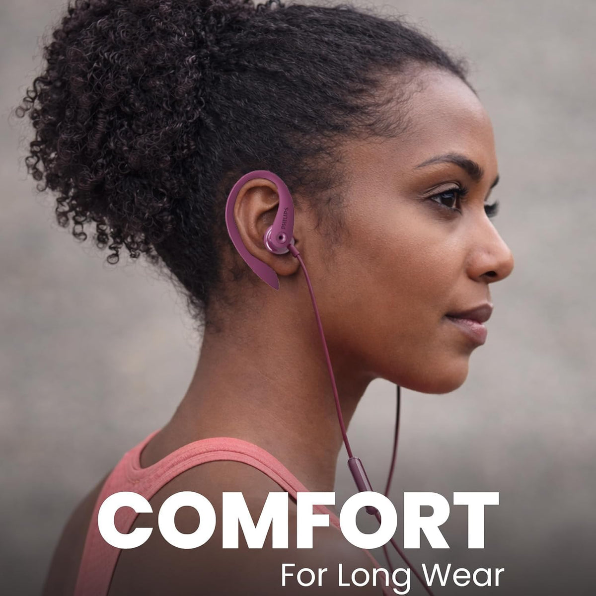 Philips USB-C wired earbuds compatibility with iPhone 15/16, Samsung and Android devices.