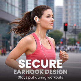 PHILIPS 1.2 m cable for flexible movement during commute