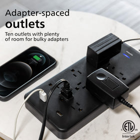 Philips USB-A ports charging devices and powering peripherals simultaneously