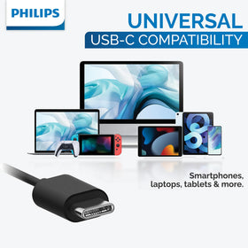 Philips comfort-fit buds with multiple tips for hours of wear