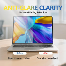 Phimoos privacy screen delivers ±30° privacy for 13.6-inch MacBook Air.