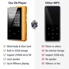 Phinistec Z6 glass back and metal body highlighting durable premium build