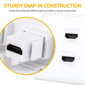 PHIZLI close-up of gold-plated HDMI connector highlighting reliable contact and durability