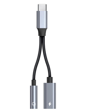 Phoie USB-C to 3.5mm adapter dongle delivering crisp HiFi audio on the go.