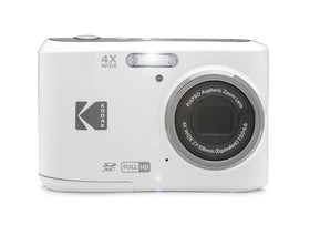PHOTO4LESS Kodak PIXPRO FZ45 bundle contents including case, SD card, and reader for travel-ready setup.