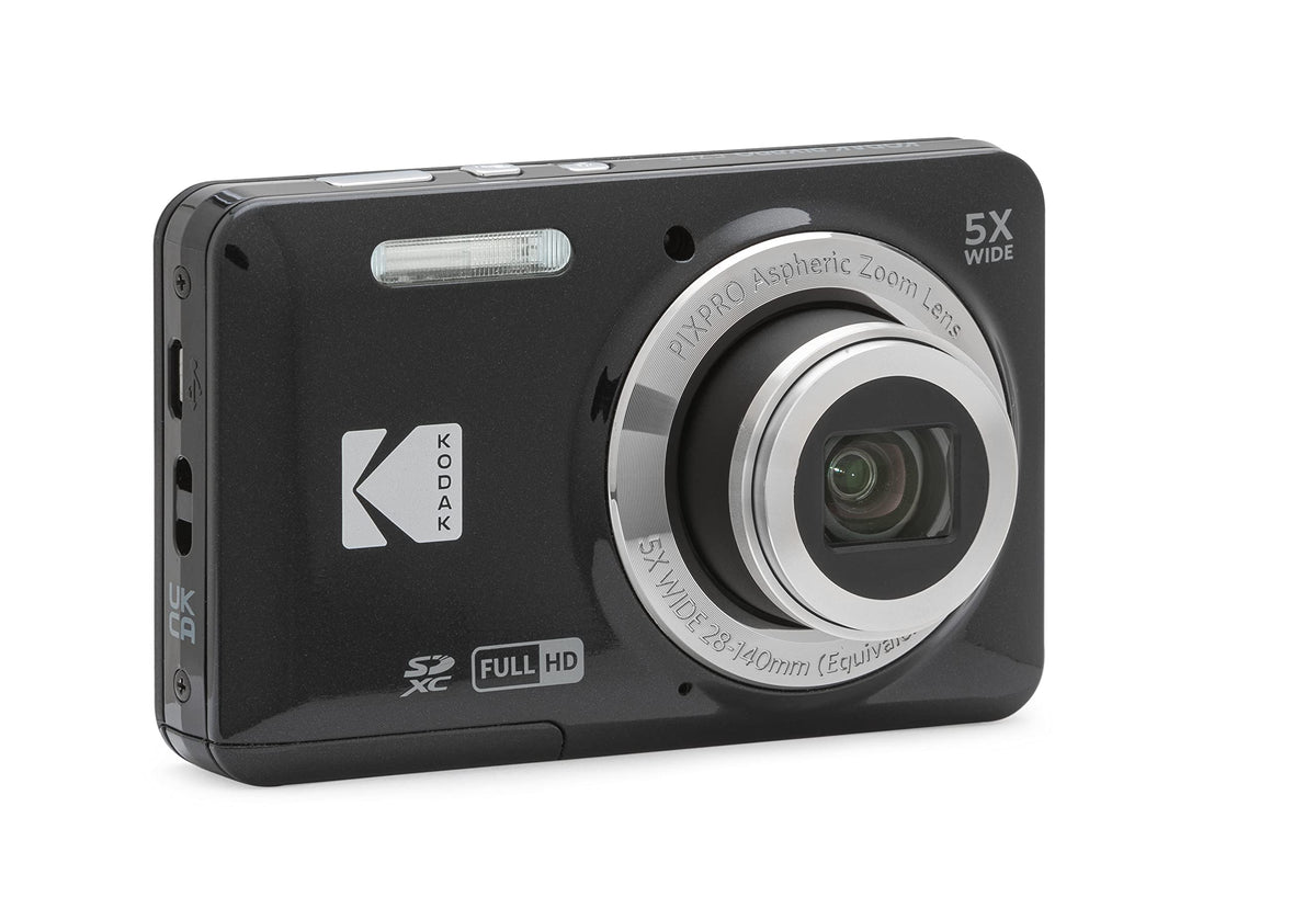 Photo4Less Kodak PIXPRO FZ55 bundle includes case and memory card for travel.