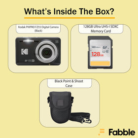 Photo4Less Kodak PIXPRO FZ55 rear screen view for easy framing and review.