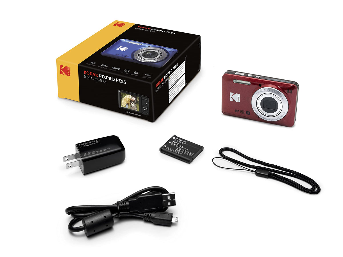 Photo4Less Kodak PIXPRO FZ55 wide-angle lens captures expansive landscapes
